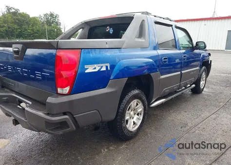 2003 Chevrolet Avalanche 1500 K1500 z USA, uszkodzony, nr VIN 3GNEK13T33G149232